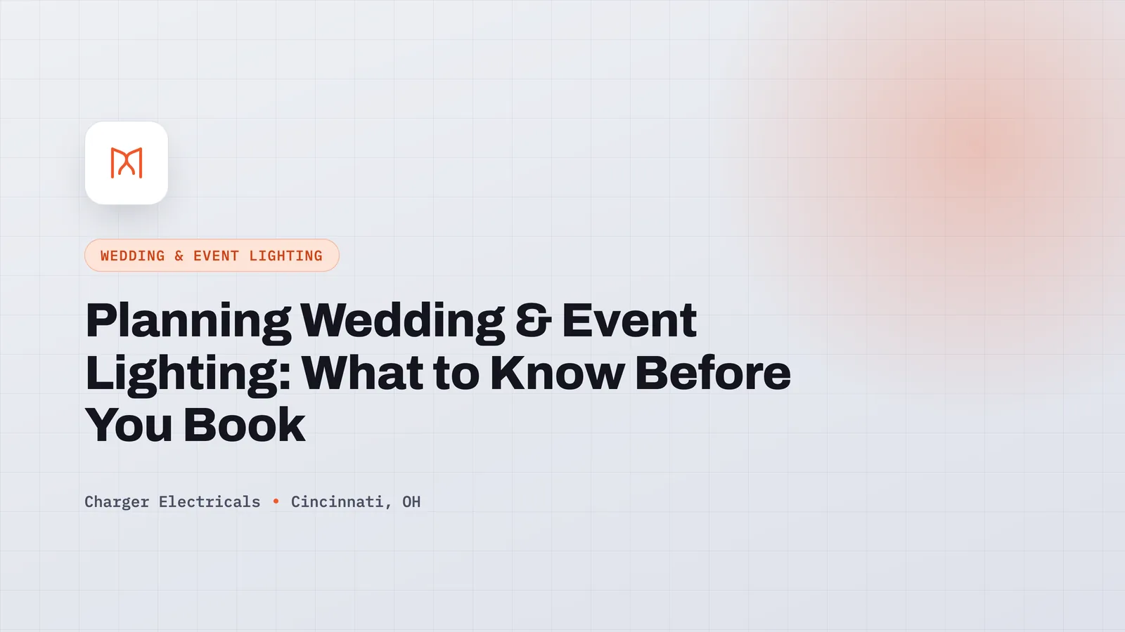 Illustration of a curtain lighting icon representing wedding and event lighting planning for Cincinnati venues